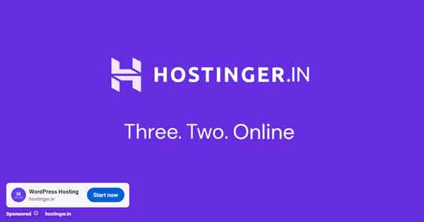 Hostinger offer