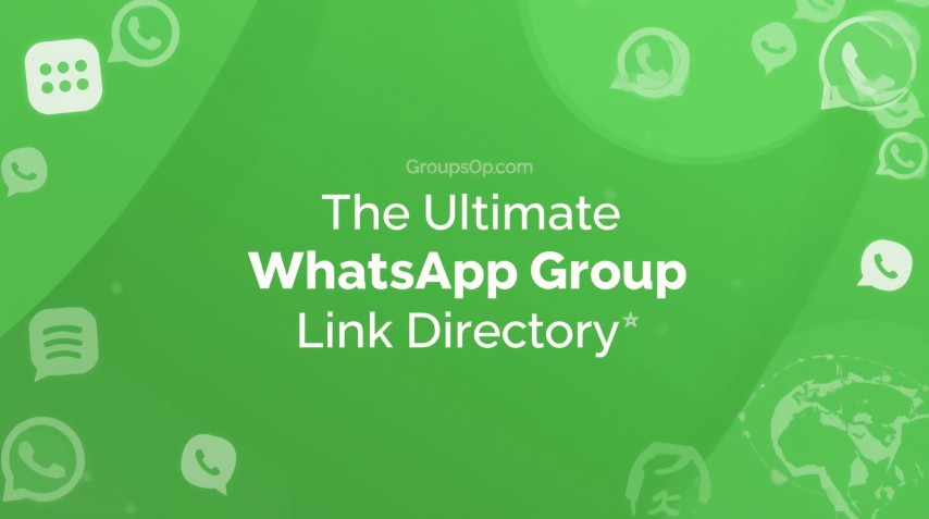 WhatsApp Group Link Directory 2025 – Explore 100+ Categories