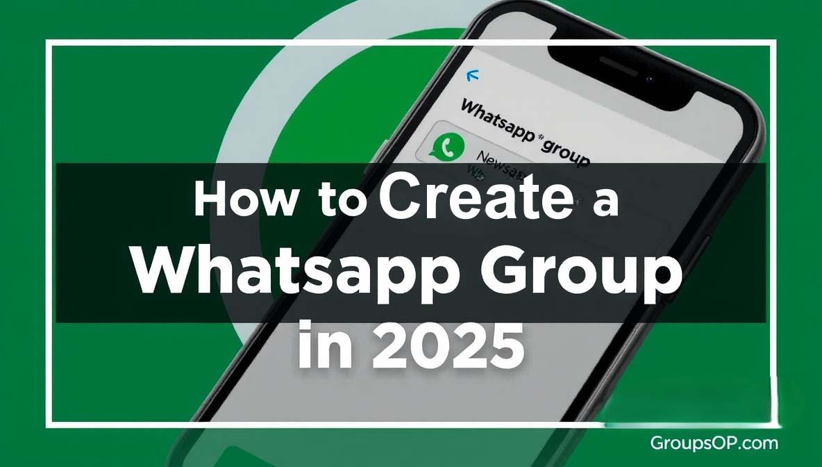How to Create a WhatsApp Group in 2025 (Full Guide)