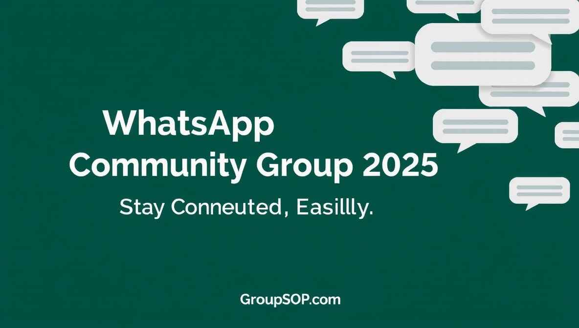 WhatsApp Community Group 2025 – Everything You Need to Know