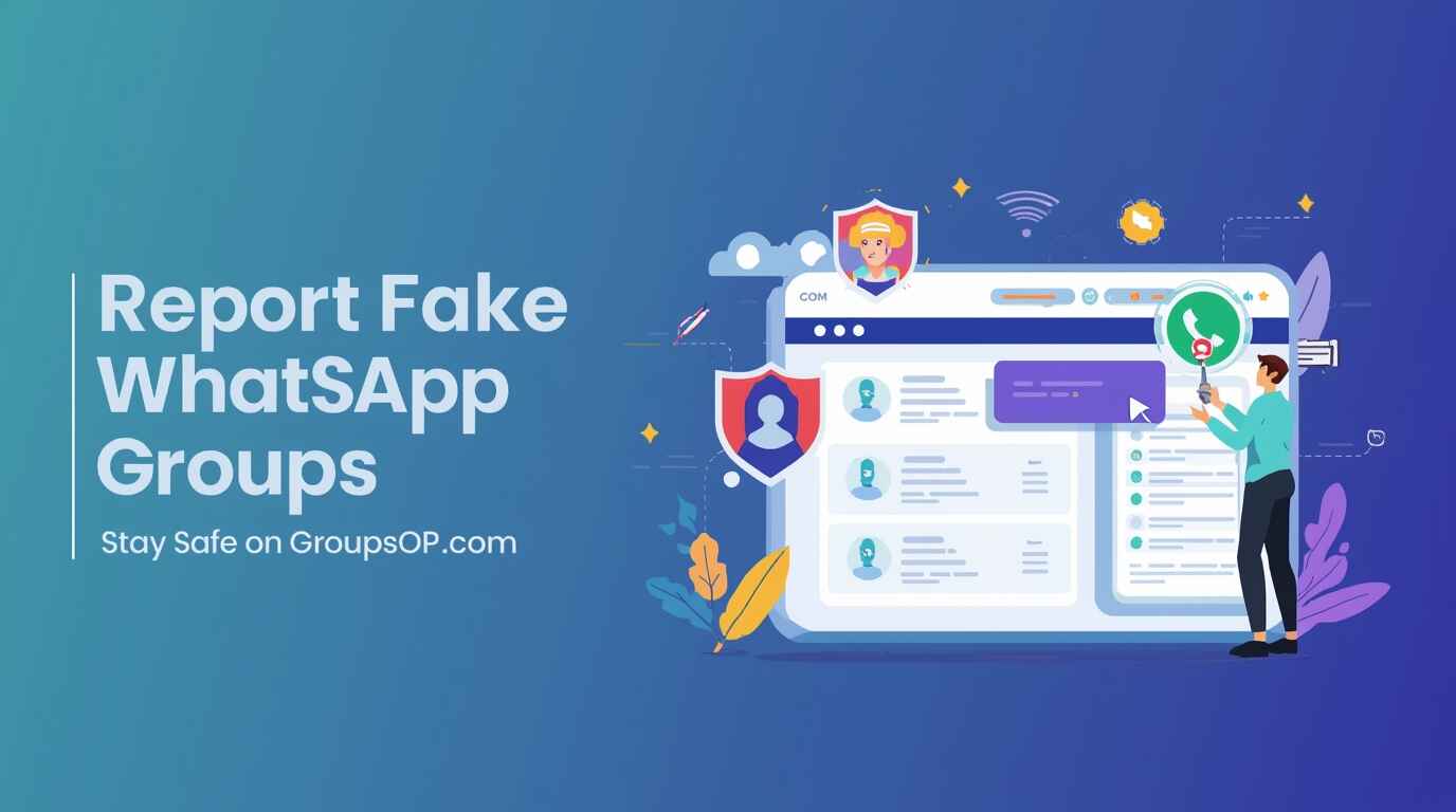 How to Report Fake or Scam WhatsApp Groups on GroupsOP.com (2025 Guide)